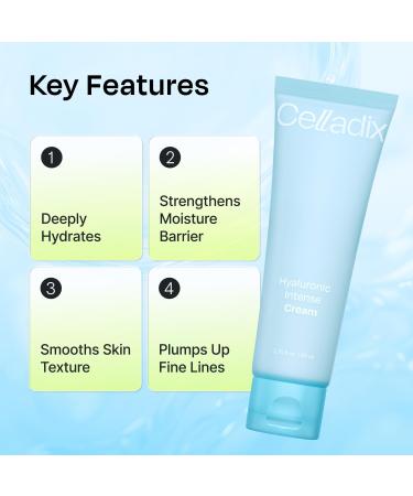Celladix Ultimate Hydration Trio | Hyaluronic Intense Toner + Serum + Cream - Perfect prep for Winter Dryness - Buy Online on GoSupps.com