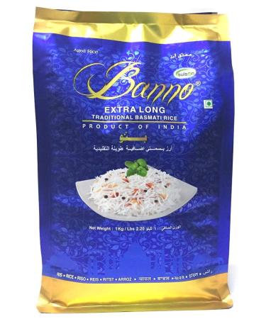 Banno Banno Extra Long Grain Fragrant Basmati Rice (2 kg)
