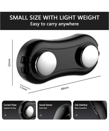 Electric Smart Anti-Snoring Device | Portable Wearable Ring for Better Sleep Quality - Buy Online on GoSupps.com