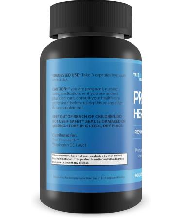 Pro Vision Hero Plus - Premium Advanced Vision Support - Vitamin Mineral & Herbal Vision Supplement - Support Healthy Day & Night Vision - Promote Reduced Eye Strain & Eye Pressure - Aid Eye Health - Buy Online on GoSupps.com