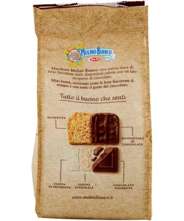  Italian Gourmet E.R. Mulino Bianco Pack of 6 mini cranberry and almond crispbreads with whole wheat flour high in fiber whole wheat rusks without palm oil 90g + gourmet Italian polpa 400g - Buy Online on GoSupps.com