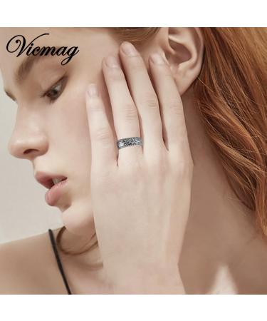 Vicmag 2PCS Magnetic Copper Rings for Women - 99.99% Solid Pure Copper - Adjustable - Gift Box Included (Grey Plum) - Buy Online on GoSupps.com