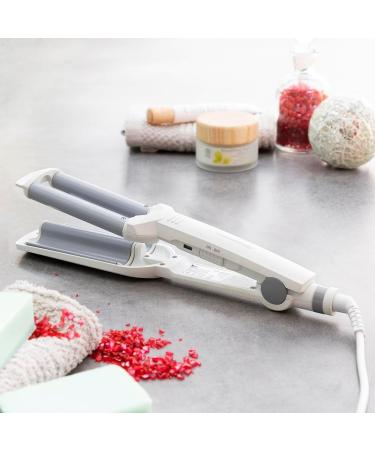 Buy Innovagoods Waavio Ceramic Hairstyler for Elegant Waves - 55W | Natural Waves at Home | White & Gray - Buy Online on GoSupps.com
