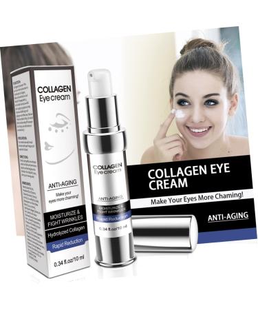 PACKOVE 2 Pieces Moisturizing Aging Eye Gel Reduces Wrinkles Circles Suitable for Home Natural Ingredients Such as Aloe Extract Hydrolyzed Collagen - Buy Online on GoSupps.com