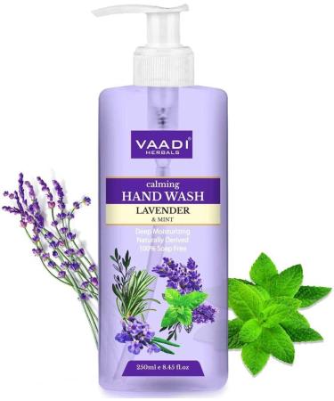 Buy Vaadi Herbals Skin Detox Lemon & Eucalyptus Hand Wash 250 ml | Natural Antibacterial Cleanser for Healthy Skin - International Shipping - Buy Online on GoSupps.com