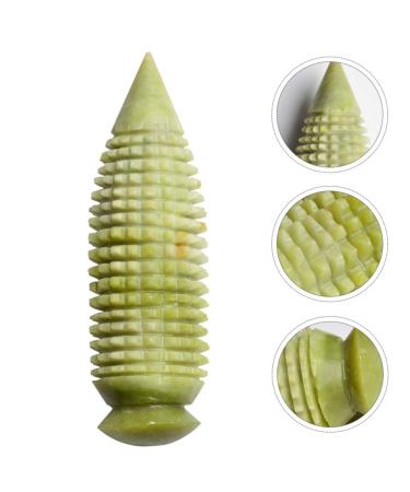 Lurrose Jade Massage Roller & Stick - Full Body Massager for Relaxation & Muscle Relief (Green) - Shop Internationally - Buy Online on GoSupps.com