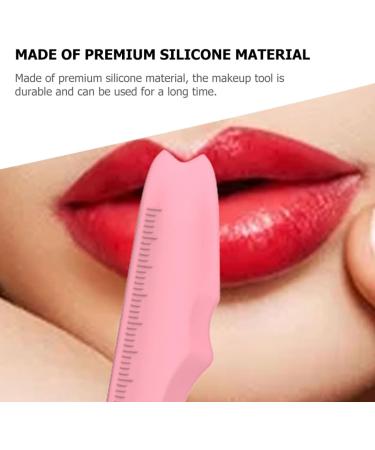 Mikinona Blue Eyeliner Pencil 3pcs Silicone Beauty Ruler Lipstick Eyelash Shield Applicator Lash Tool Mascara Applicator Massage - Buy Online on GoSupps.com