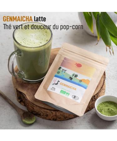 ORIGEENS Matcha LATTE Powder of: Organic Matcha Tea Organic Hojicha Tea Organic Genmaicha Tea 3 x 50 g Matcha Tea - Buy Online on GoSupps.com