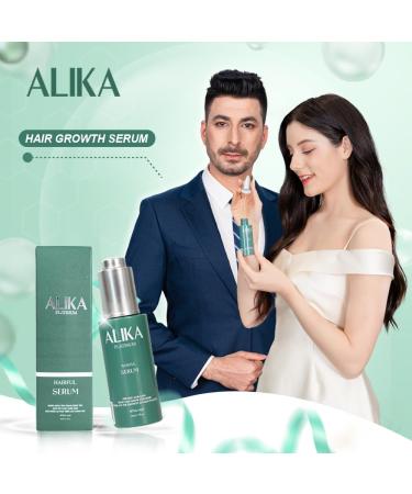 ALIKA 3 Hair Growth Serum - Scalp Treatment for Men & Women | Effective Hair Loss Solutions for All Scalp Types (50ml - Buy Online on GoSupps.com