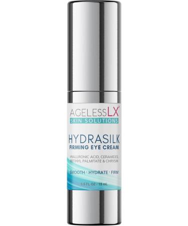 AgelessLX Supplement Capsule for Women with HMB + Hydrasilk Eye Cream 0.5 OZ + Bright Glow Face Serum 1 Fl OZ for Women Bundle - Buy Online on GoSupps.com