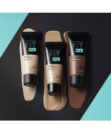 Maybelline Fit Me Matte & Poreless Foundation 115 Ivory - 30ml | Best for Normal to Oily Skin - International Shipping Available - Buy Online on GoSupps.com