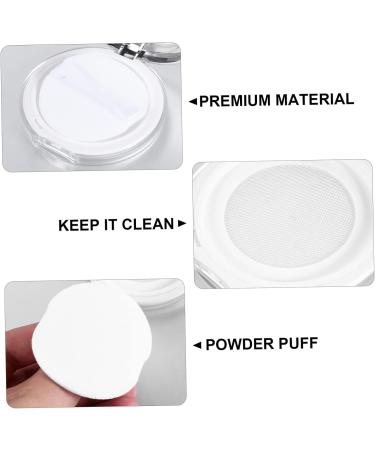 POPETPOP 4 Pcs Loose Powder Box Mini Containers Bath Powder Case 5g Powder Case Sample Travel Ultra Thin 7.5x7.5cmx2pcs Silverx2pcs - Buy Online on GoSupps.com