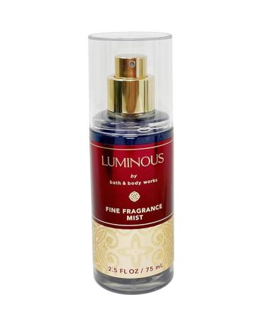 Bath & Body Works Fine Fragrance Mist Travel Size Mini Purse Spray 2.5 Ounce (Luminous)