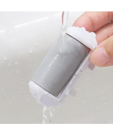 Uozonit Electric Foot File | Skin-Friendly Rechargeable Foot Scrubber Dead Skin Remover | Powerful Pedicure Tools for Feet Heel Scraper for Cracked Heels - Buy Online on GoSupps.com