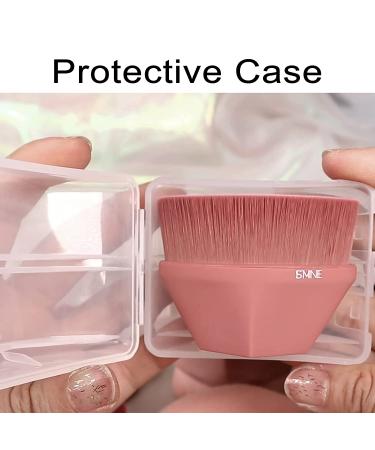 ISMINE Flat Top Kabuki Foundation Makeup Brush - Blush, Liquid, Powder - Red Bean Soup - Buy Online on GoSupps.com