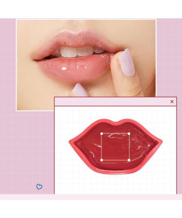 PRETTYSKIN Rose Lip Masks for Dry Lips Care Hydrogel Formula moisture nutrition elasticity and vitality of lips Rosa Centifolia Flower Extract castor seed oil Extract Lip care Pack of 20 - Buy Online on GoSupps.com