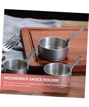 Ciieeo 4pcs Stainless Steel Sauce Cup Stainless Steel Cups Household Sauce Holder Charcuterie Bowlsl Ramen Sauce Container Stainless Steel Container Condiment Cups Metal Juice Cup Steak Silverx4pcs 9.5X5.5X3.2CMx4pcs - Buy Online on GoSupps.com