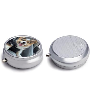 Portable 3 Compartment Pill Box Organizer | Travel-Friendly Medicine Case - Compact & Stylish for Purse & Pocket - Buy Online on GoSupps.com