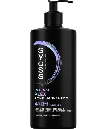 SYOSS Shampooing Intense Plex Bonding (440 ml) Shampooing pour cheveux tr s ab m s r pare des millions de compos s capillaires formule avec 4% de complexe Plex-Bond Principal 440 ml (Lot de 1)
