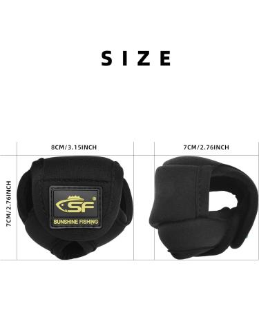 SF Low Profile Casting Baitcast Reel Cover Case | Fits 50-200 Series Baitcaster | Reel Pouch Glove | 1 Pc - Buy Online on GoSupps.com