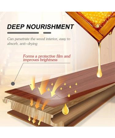 Natural Micro-Molecularized Beeswax Spray 120ml Ouhoe Beeswax Spray Cleaner Beeswax for Wood Beeswax Spray Cleaner & Restorer Bundle for Furniture Floor Tables 2pcs - Buy Online on GoSupps.com