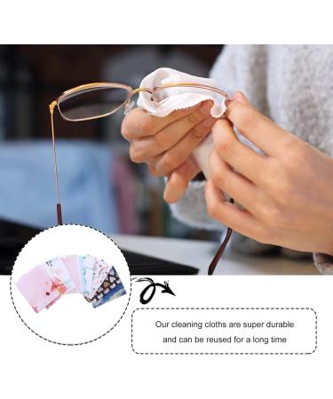 8-Pack Microfiber Glasses Cleaning Cloths | Eyewear Jewelry & Screen Cleaner - Ultimate Lens Care - Buy Online on GoSupps.com