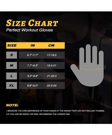 Glofit Workout Gloves - Full Palm Protection, Extra Durability - Men & Women - Suede Cushion Pads - Fingerless Gym Gloves - Black Large - Buy Online on GoSupps.com
