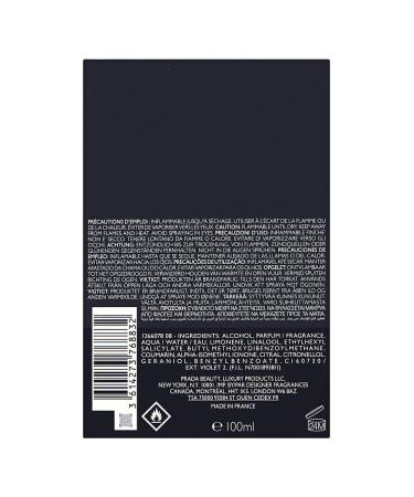 Prada Luna Rossa Ocean for Men - 3.3 oz EDP Spray Fresh 3.3 Fl Oz (Pack of 1) - Buy Online on GoSupps.com
