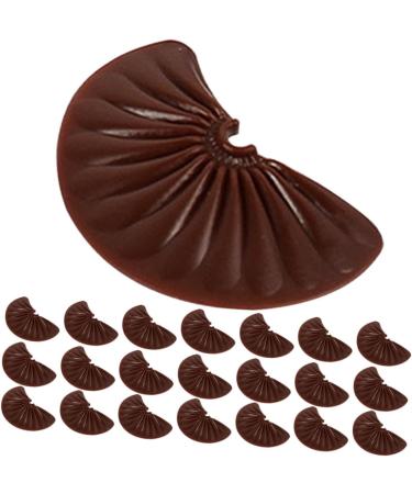 ERINGOGO Fake Chocolates Bulk 72 Pcs Imitation Chocolate Chips Desktop Chocolate Model Multi-function Interesting Chocolate Decor Interesting Fake Chocolate Artificial Material Pvc - Buy Online on GoSupps.com