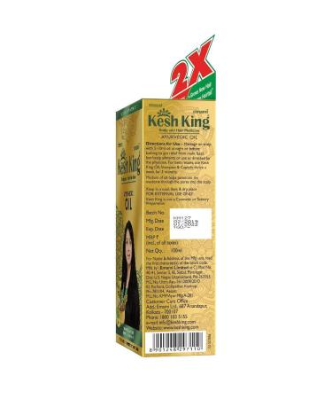 Emami Kesh King Ayurvedic Hair Growth Capsules (4 Boxes) + 100ml Hair Oil - Buy Online on GoSupps.com