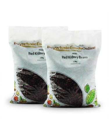 Organic Red Kidney Beans 5kg (BWFO) - Buy Online on GoSupps.com
