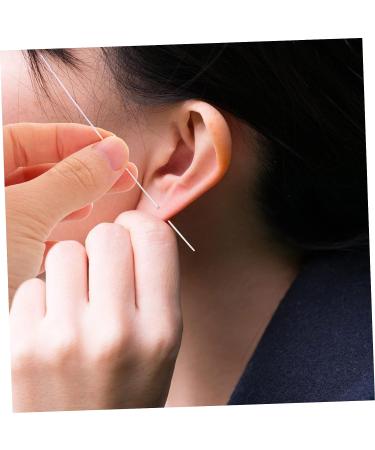 Beavorty Ear Cleaning Kit - 360 Pcs Ear Cleaning Tools & Solution for Men and Adults - Includes Colorful Earrings, Nose Rings, and Tooth Flossers - Violet - 12X1.5CMx2pcs - Buy Online on GoSupps.com