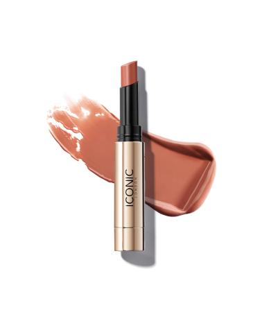 ICONIC LONDON Melting Touch Lip Balm | Hydrating Lip Balm Non Sticky Sheer Wash of Colour Cruelty Free Vegan Makeup 3 mL / 0.10 Fl Oz Love Language