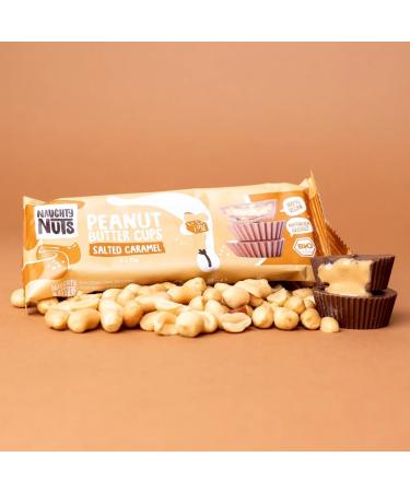 Naughty Nuts Bio Beurre de Cacahu te et Caramel Sal - Vegan sans Huile de Palme et 44% de Sucre Raffin en Moins - 12 x 39 - Buy Online on GoSupps.com