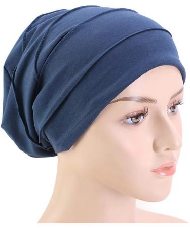 Lurrose Cotton Soft Night Hat Comfy Sleep Cap Slouchy Sleeping Hat Baggy Night Bonnet for Curly Hair for Women Girls () - Buy Online on GoSupps.com