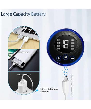 Portable Neck Massage Device - EMS Shoulder & Cervical Relief 8 Modes USB Mini Massager - Buy Online on GoSupps.com