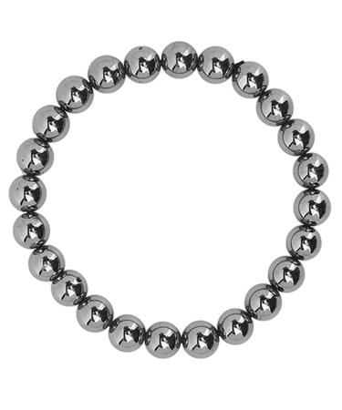 8 mm Terahertz bracelet elastic rope fatigue relief energy bracelet for men and women healthy stone dredge-meridian reduces inflammation and fatigue