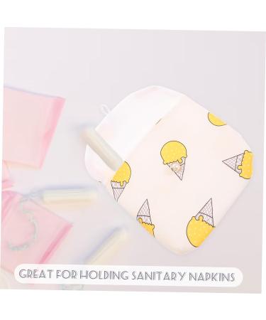 Hemoton Period Bag: Portable Tampon and Pad Organizer with Coin Purse - 2 Pack - Buy Online on GoSupps.com
