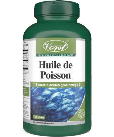 VORST Fish Oil 2000mg Per Serving (1000mg Per Softgel) 180 Softgels | Halal Omega 3 Supplement for Heart Brain & Bone Health | Includes Fatty Acids DHA and EPA | Easy to Swallow and Digest Liquid Softgel Capsules | Women & Men | 1 Bottle - Buy Online on GoSupps.com