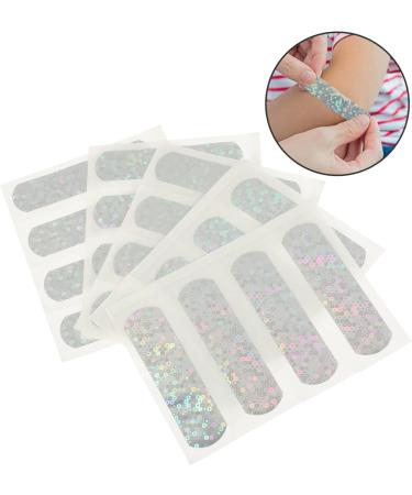 Healeved 100 Pcs Kids Cartoon Glitter Adhesive Bandages - Fun & Colorful Household Travel Tape - Buy Online on GoSupps.com