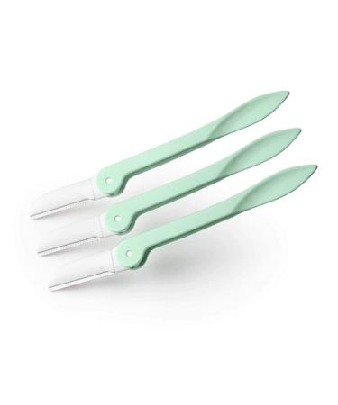 Contoured Rx Stainless Steel Dermal Blades - 3pk for Facial & Body Hair Removal - Buy Online on GoSupps.com