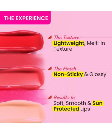 Dott & Key Gloss Boss Lip Balm SPF 50+ Vitamin C & E Watermelon 12g Pack of 2 - Buy Online on GoSupps.com