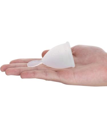 Shop Reusable Menstrual Cup Size S - Transparent Practical & Eco-Friendly Alternative to Tampons - Buy Online on GoSupps.com
