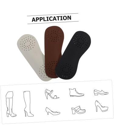 NOLITOY 6 Pairs Non-Slip Heel Stickers - Cushions for Loose Heels Leather Insoles & Anti-Wear Protection - Heel Pads for Comfort & Support - Buy Online on GoSupps.com