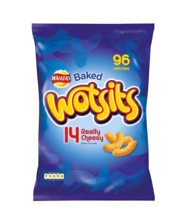 Walkers Walkers Wotsits Really Cheesy Puffs Corn (12x17g) - Pack of 2