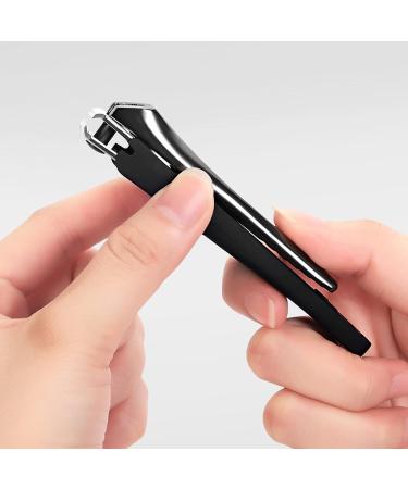 HCHGJKN Nail Clippers Nail Clippers Stainless Steel Nail Clippers Single Creative Bevel Anti-splash Nail Clippers(Silver S) - Buy Online on GoSupps.com