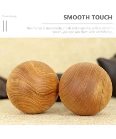 8-Piece Wooden Massage Ball Set Neck & Face Acupressure Device for Relaxation & Hand Therapy | International Shipping - Buy Online on GoSupps.com