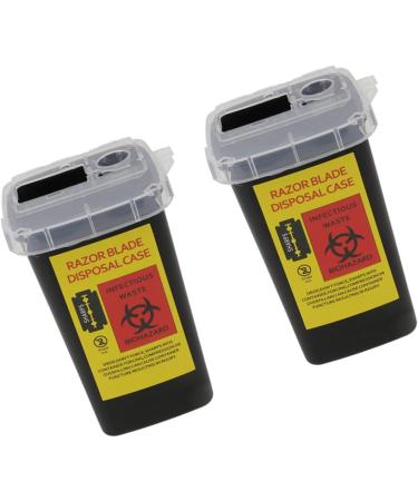 FRCOLOR 10 STK Blade Storage Box | Razor Funds Store & Cutter Movement Storage | Plastic Square Mussel Bowl for Business & Friseurfarf - Buy Online on GoSupps.com