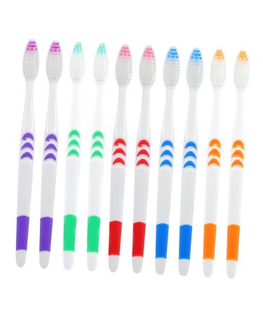 Soesfoufu 30st disposable toothbrush additional toothbrush-friendly toothbrush travel toothbrush travel toothbrush Bulk-toothbrush family toothbrush cleaning brush travel bamboo carbon ABS