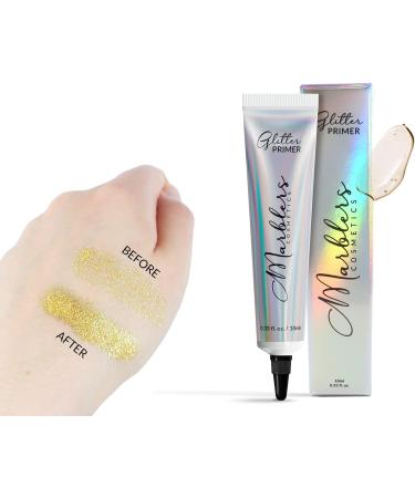 MARBLERS Holographic Glitter 5g Pink Rose - Vegan & Cruelty-Free Glitter for Festival Makeup & Nail Art - Buy Online on GoSupps.com